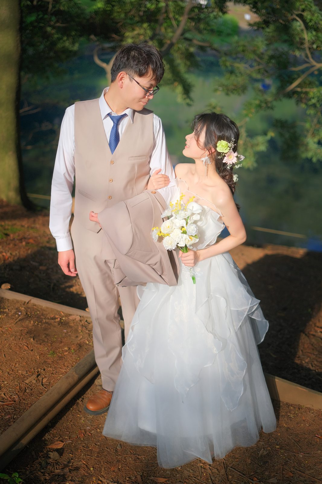 結婚式 等身大パネル制作