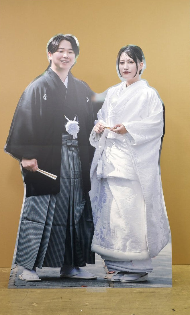 結婚式 等身大パネル制作